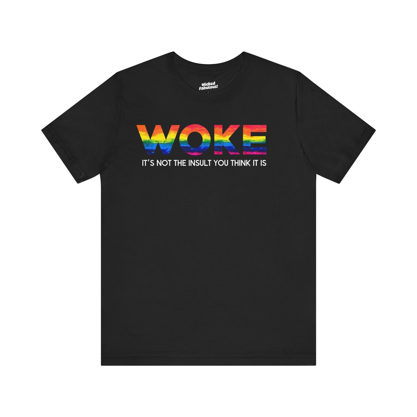Woke Unisex Jersey Short Sleeve Tee - Spread Awareness & Compassion