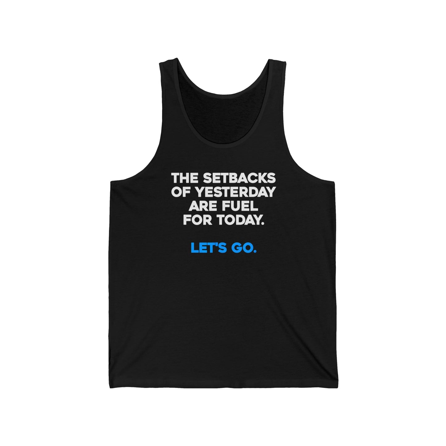 The Setbacks of Yesterday are Fuel for Today, Let's GO!