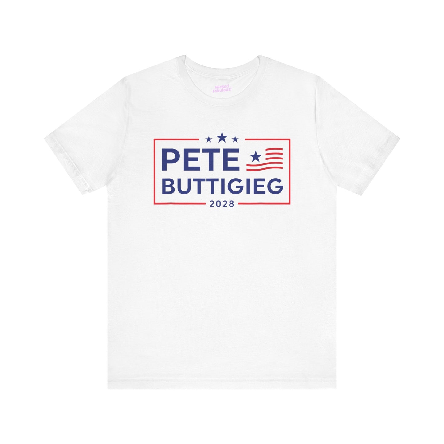 Pete Buttigieg 2028 Unisex Jersey Short Sleeve Tee - Casual Political Statement Shirt