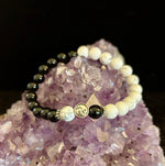 Yin Yang Energy Bracelet – Bold Black & White Beads (Balance with a Twist)