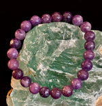 💜 Lepidolite Gemstone Bracelet – Calm Your Mind, Center Your Soul