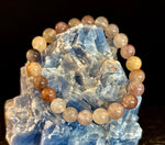 Elegant Natural Stone Crystal Bracelet – Soothing Energy and Timeless Style