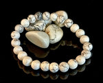 White Howlite Bracelet – Calm, Clarity & Inner Peace