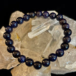 Midnight Magic – Blue Goldstone Bracelet (8mm Beads) | Small to Medium Wrists