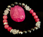 New Beginnings Energy Bracelet – Lepidolite, Hematite, Black Tourmaline & Moonstone