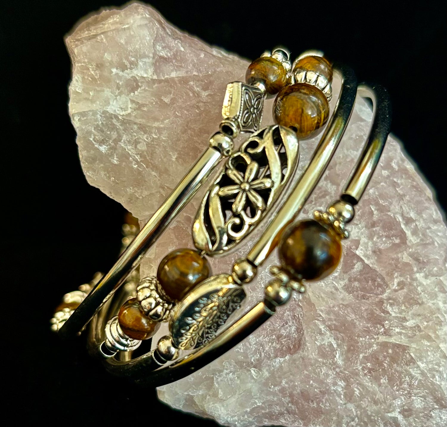 Boho Retro Natural Stone Wrap Bracelet – 4 Stunning Styles