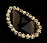 Dalmatian Jasper Protection & Playfulness Bracelet – 8mm or 10mm Natural Stone Beads