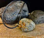 Handmade Pyrite Necklace – Genuine Crystal for Abundance & Strength