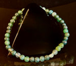 Moss Agate Grounding & Growth Bracelet – 4mm Natural Gemstone Beads (Delicate Fit for Daily Wear)