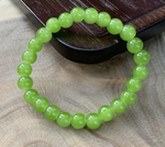 Vibrant Retro Neon Green Energy Bracelet – Attract Luck & Positivity