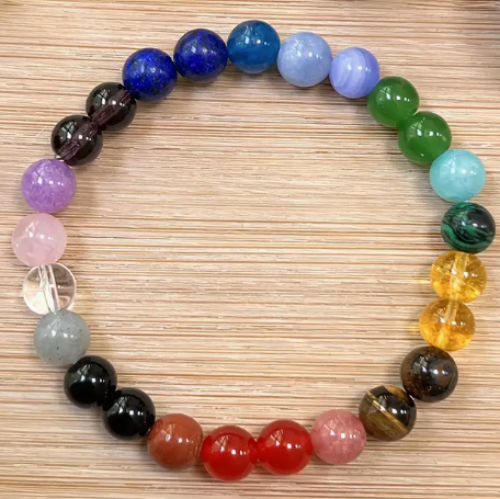 Bohemian Style Chakra Bracelet – Promotes balance, healing, and spiritual wellness
