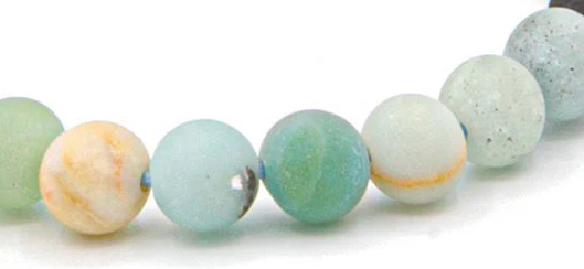 Nantasket Beach-Inspired Amazonite Bracelet – Calm, Coastal Energy in Every Bead