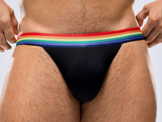 🍑 Pride Rainbow Jockstrap – Serve Confidence from Every Angle
