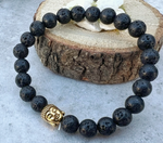 Handmade Gemstone Buddha Bracelets