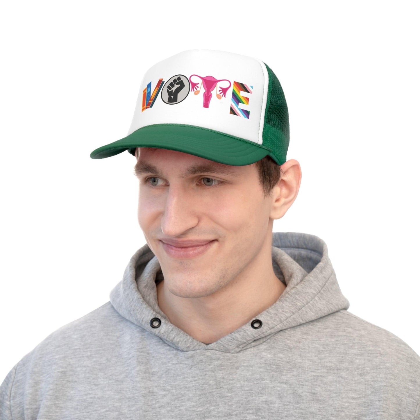 Vote - Trucker Hat - Wicked Naughty Apparel