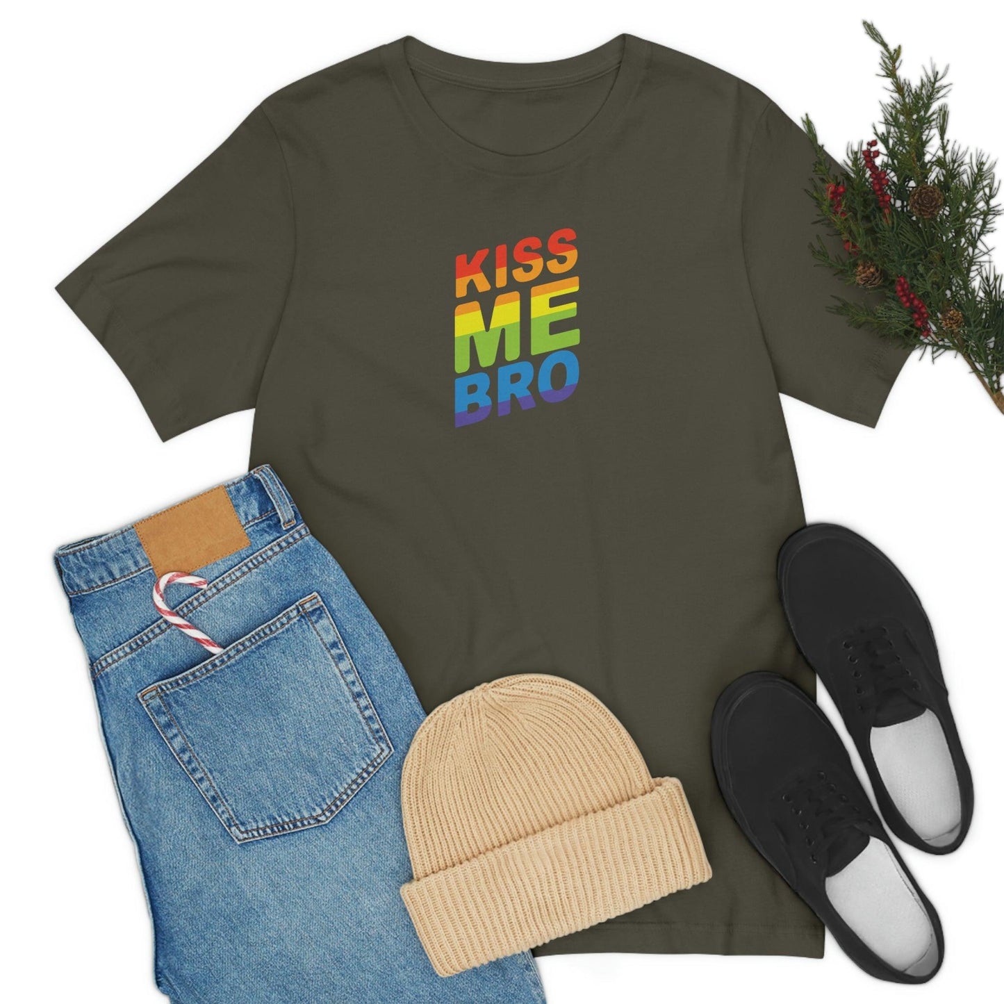 KIss Me Bro - Wicked Naughty Apparel