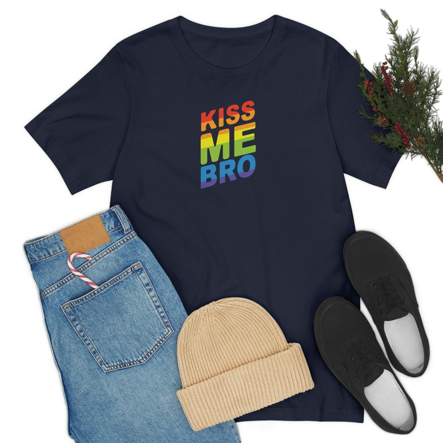 KIss Me Bro - Wicked Naughty Apparel