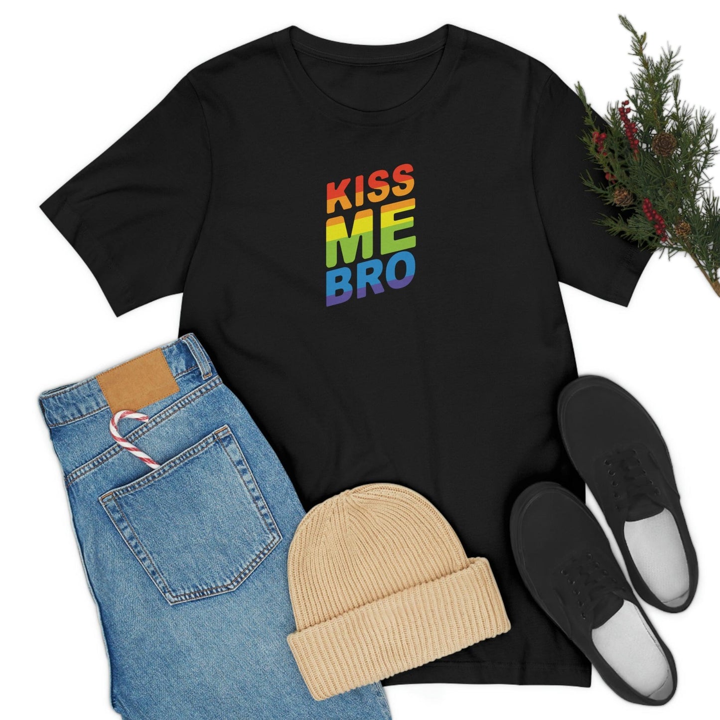 KIss Me Bro - Wicked Naughty Apparel