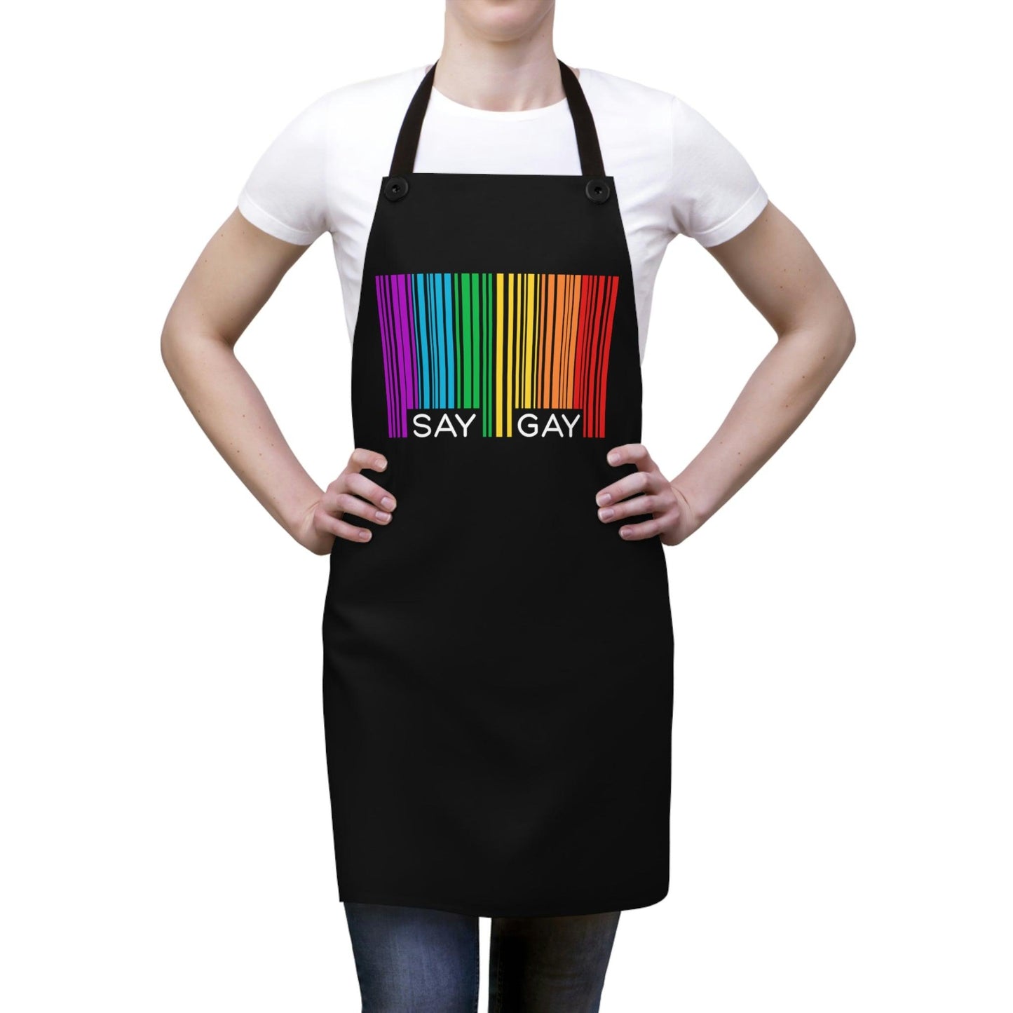 Say Gay Apron - Wicked Naughty Apparel