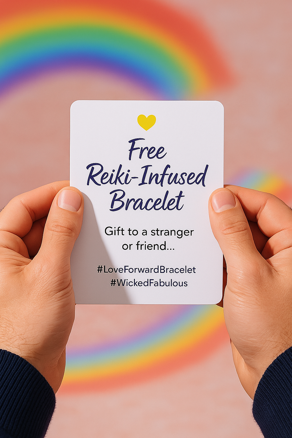 🌟 Introducing Our Reiki-Infused “Love Forward” Bracelet