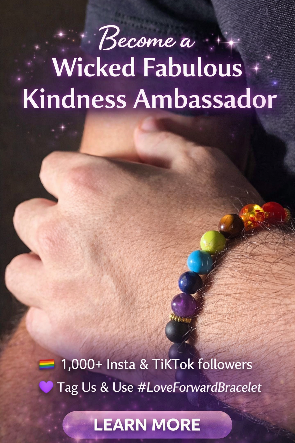 💜 Become a Wicked Fabulous Kindness Ambassador #LoveForwardBracelet