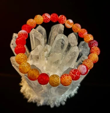 Fire Agate: The “Return to Sender” Stone & The Power of Energetic Boundaries ✨