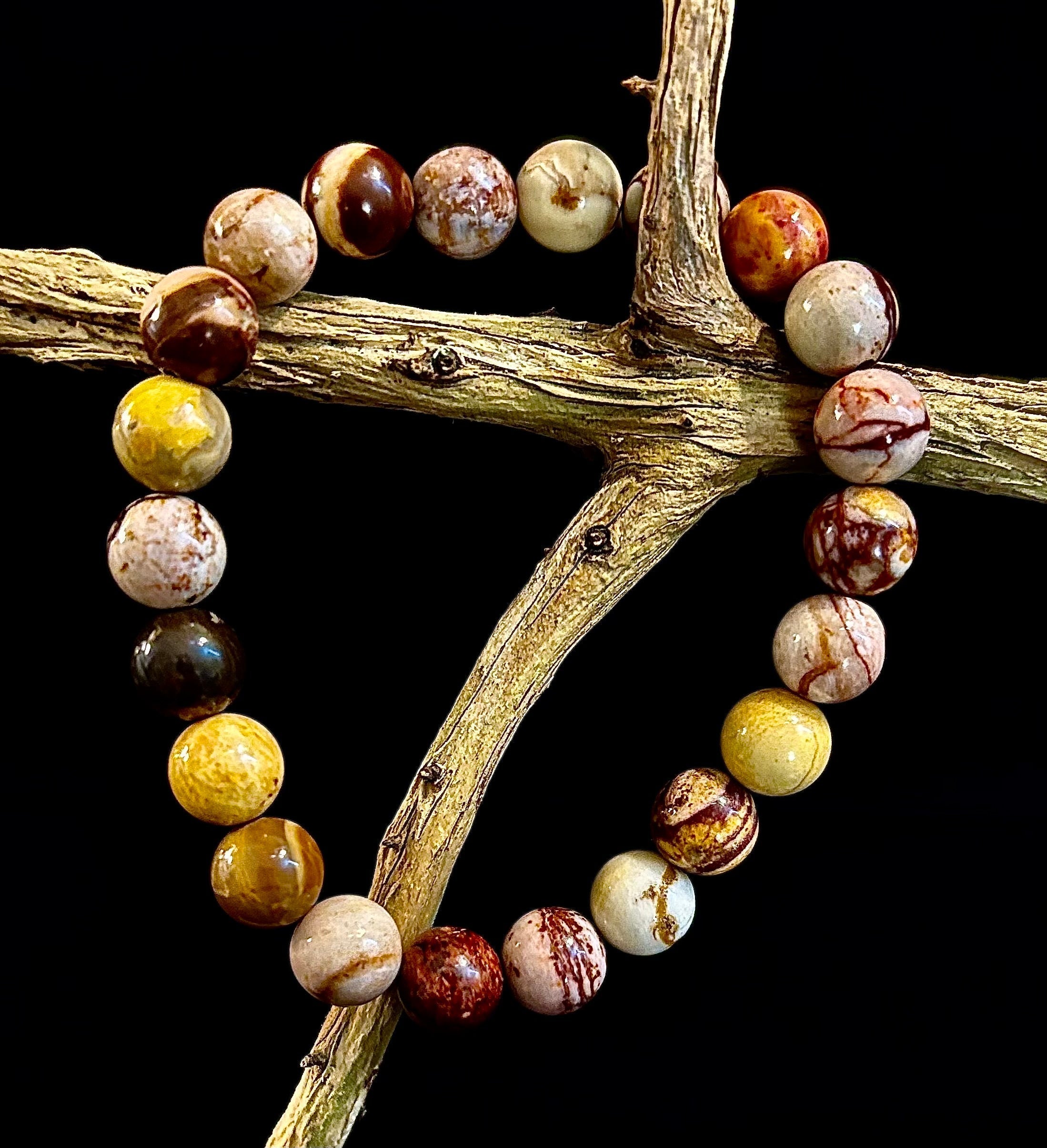 🌈 8 Natural Stone Bracelets for Healing & Empowerment