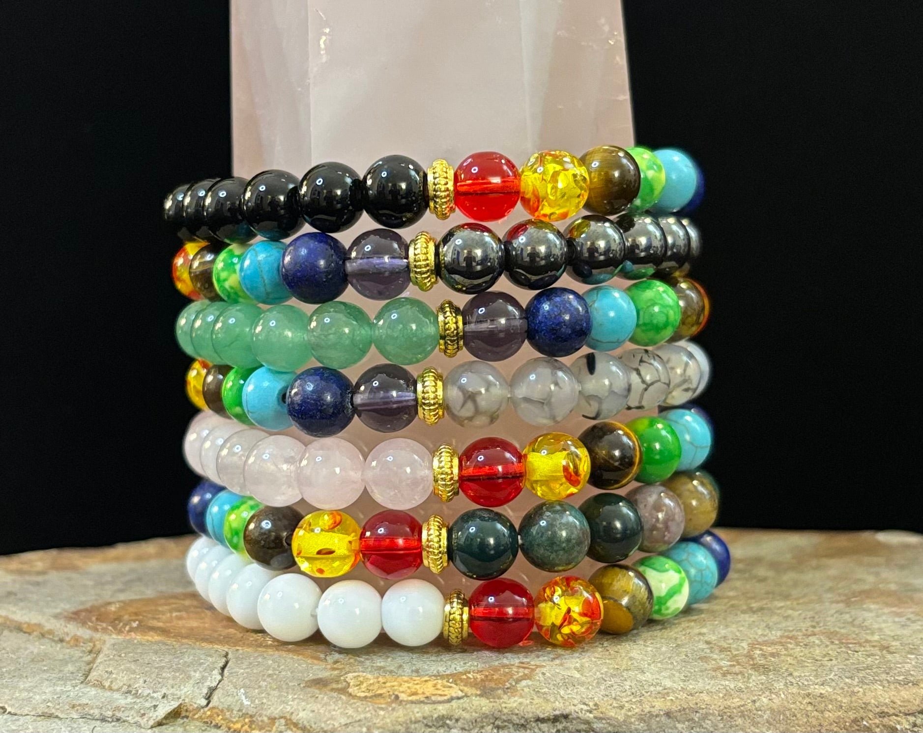 Transform Your Week with the 7 Chakra Bracelets for 7 Days Set