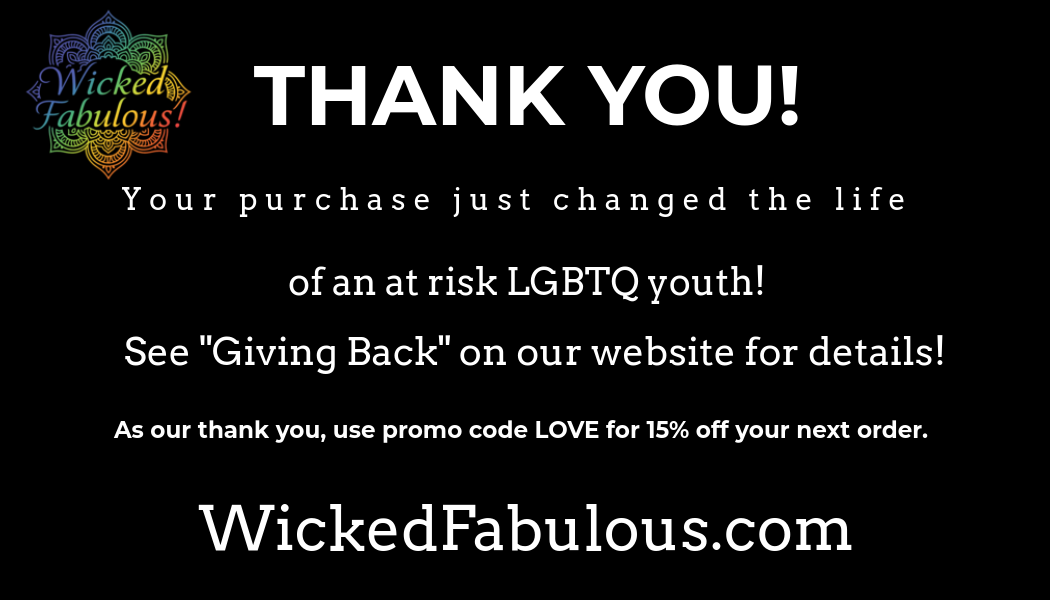 Wicked Fabulous Donates 10% of Every Purchase to Support LGBTQ+ Youth Charities