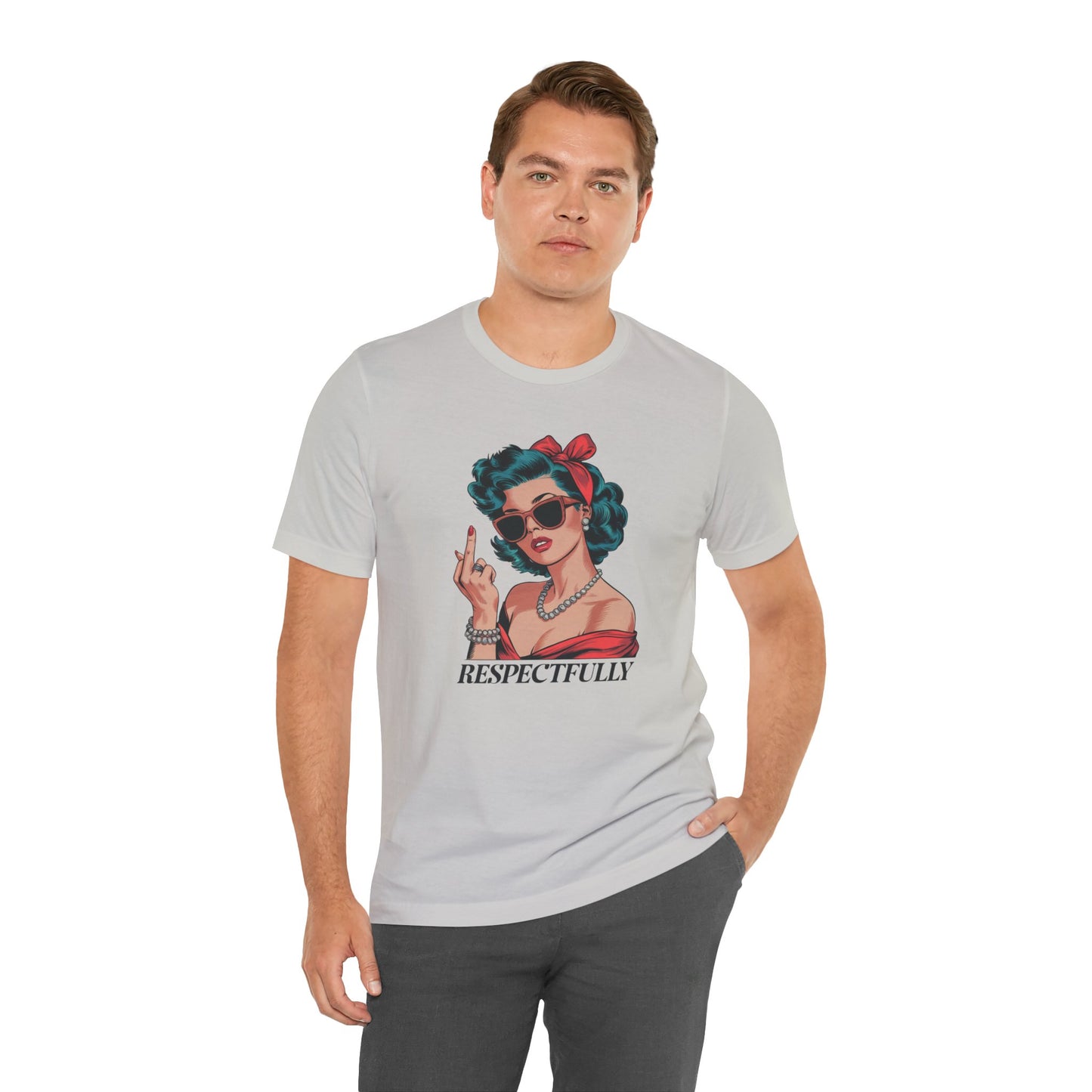 Respectfully Retro Graphic Tee - Short Sleeve T-Shirt