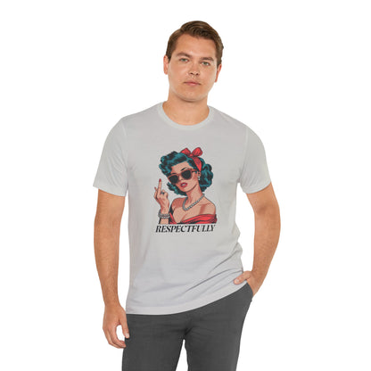 Respectfully Retro Graphic Tee - Short Sleeve T-Shirt