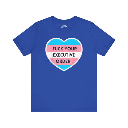 Pro Trans Pride Message Tee - Empowering Self-Expression Tee
