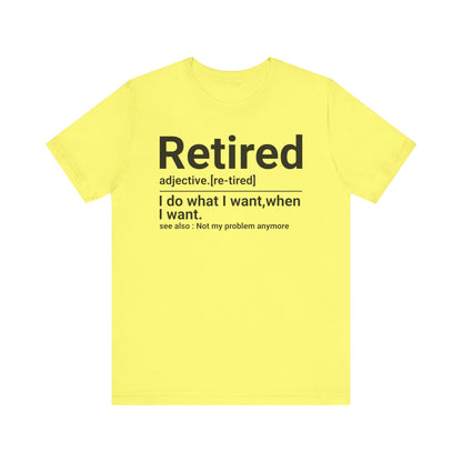 Retired