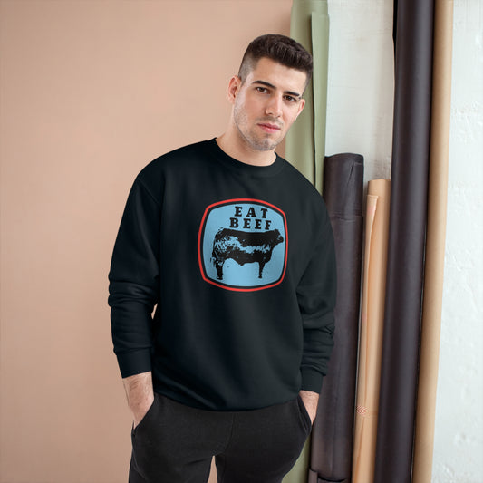 Eat Beef Champion Sweatshirt