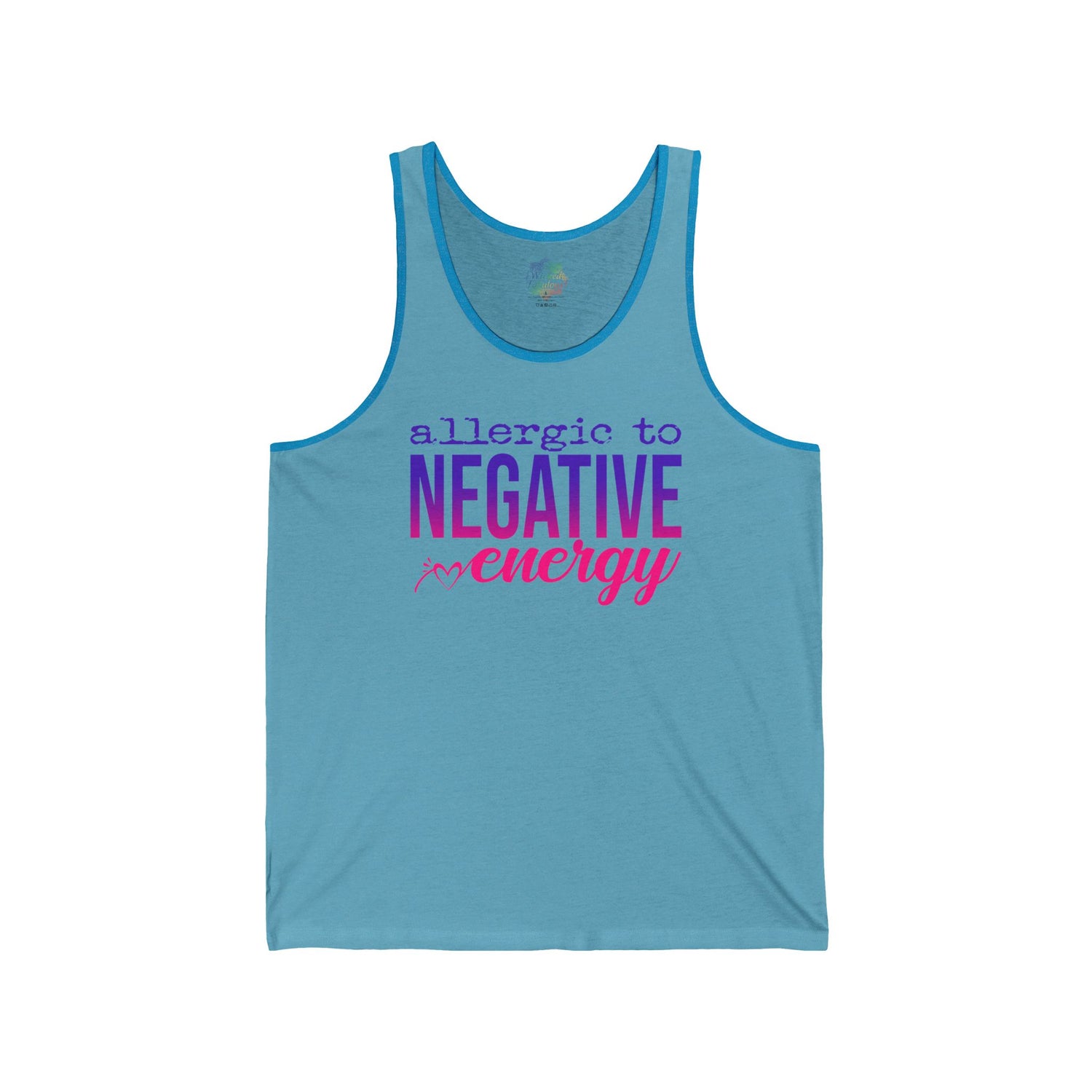 Allergic to Negative Energy Tank – Zen Sass in Sleeveless Style