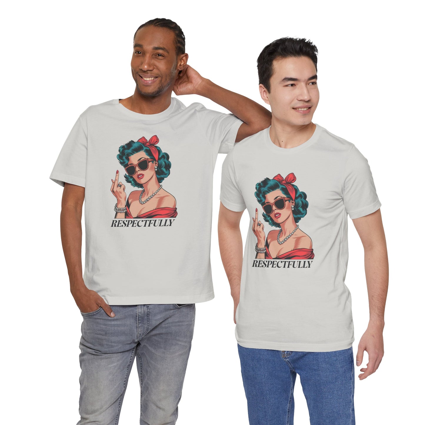 Respectfully Retro Graphic Tee - Short Sleeve T-Shirt