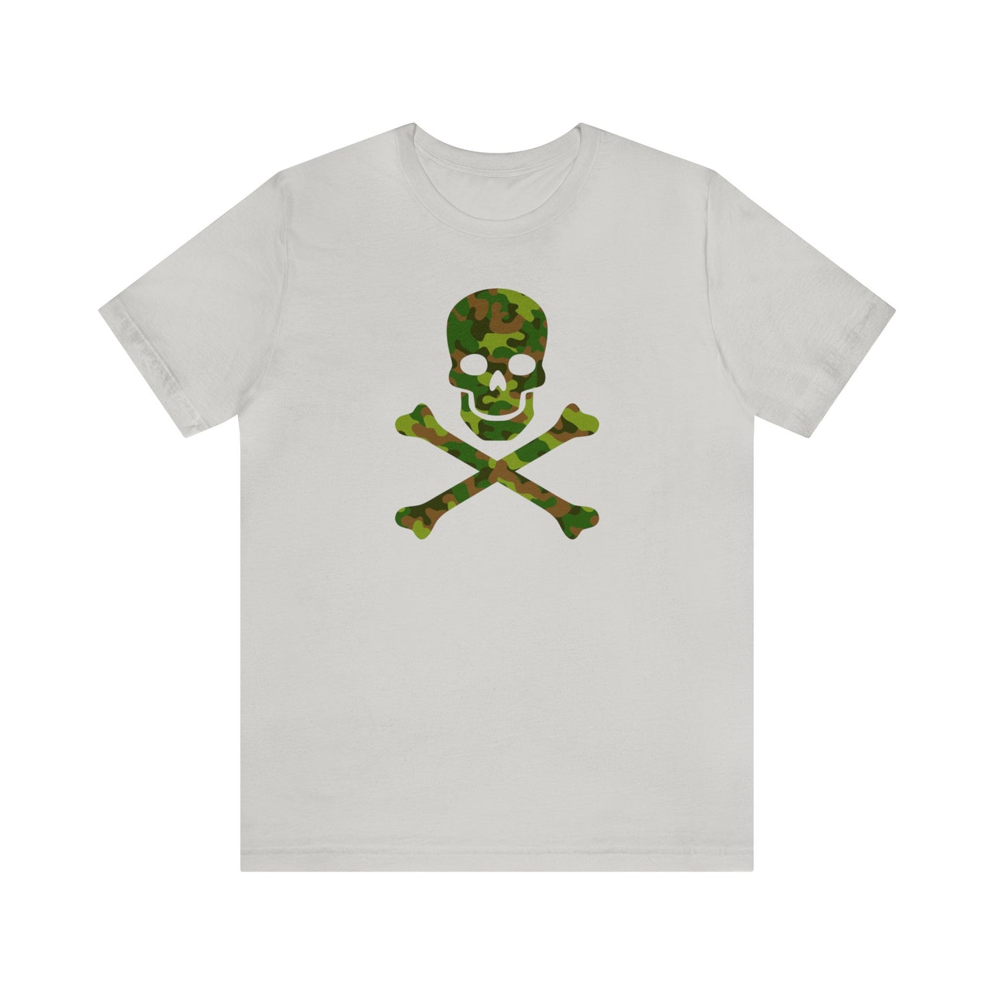 Camo Skull and Crossbones