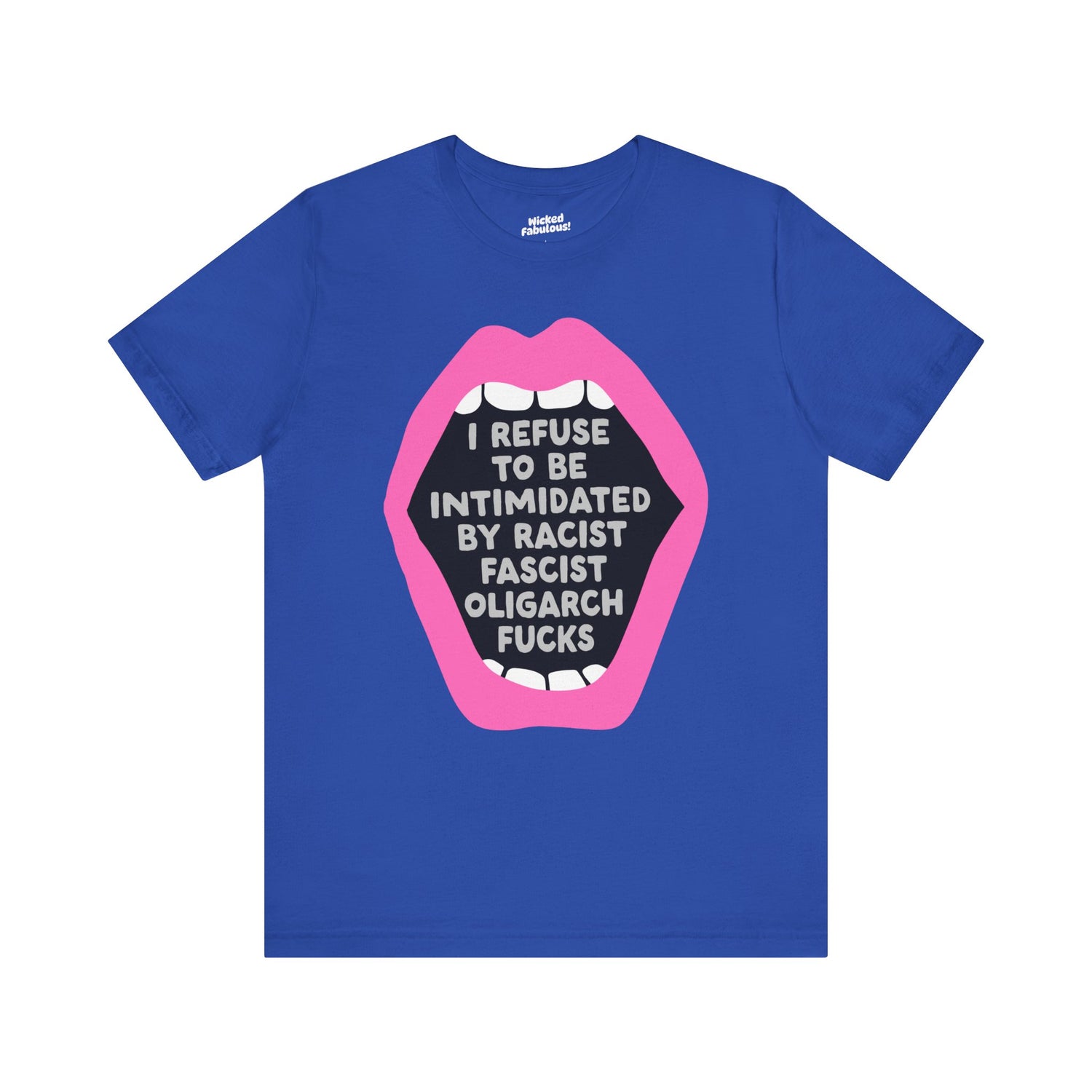 🔥 I Refuse to Be Intimidated Tee – Bold, Loud, and Unapologetically Defiant