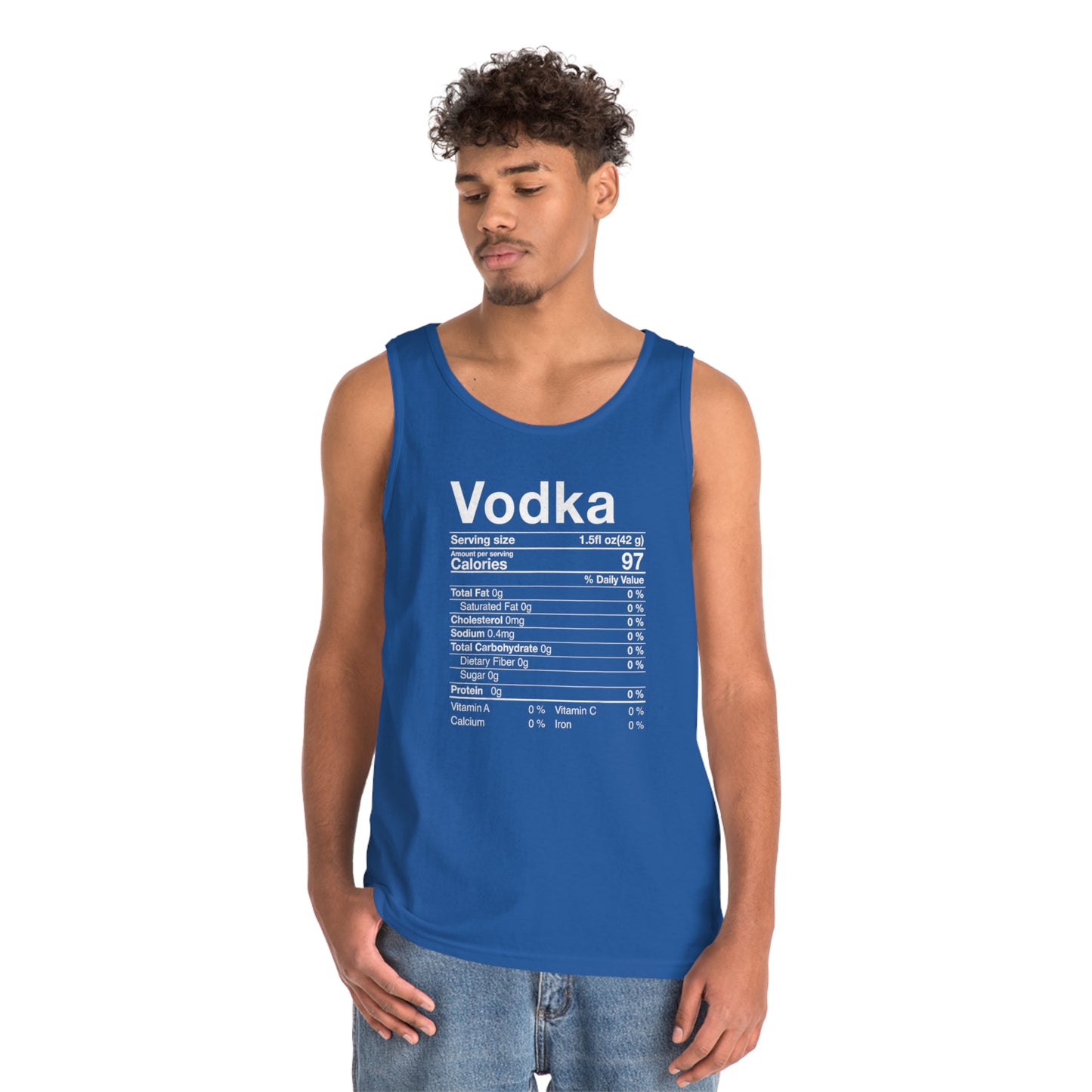 Vodka Nutritional Label