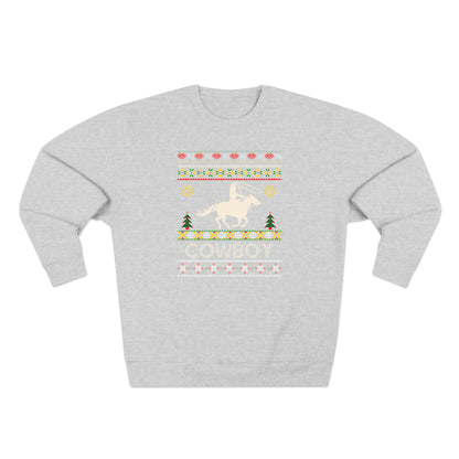 Cowboy Ugly Christmas Sweatshirt