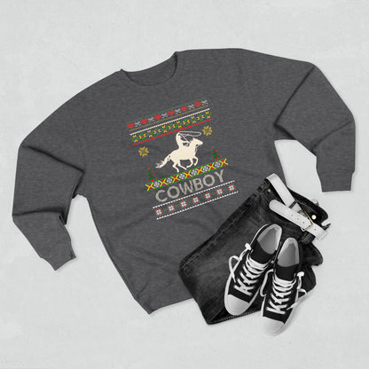 Cowboy Ugly Christmas Sweatshirt