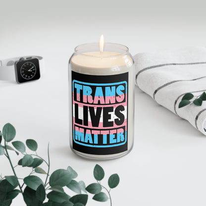 Trans Lives Matter Candle