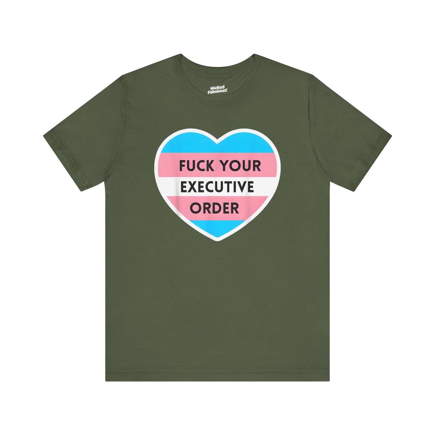 Pro Trans Pride Message Tee - Empowering Self-Expression Tee