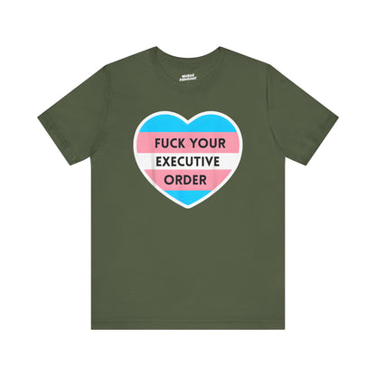 Pro Trans Pride Message Tee - Empowering Self-Expression Tee