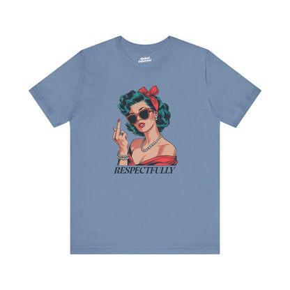 Respectfully Retro Graphic Tee - Short Sleeve T-Shirt