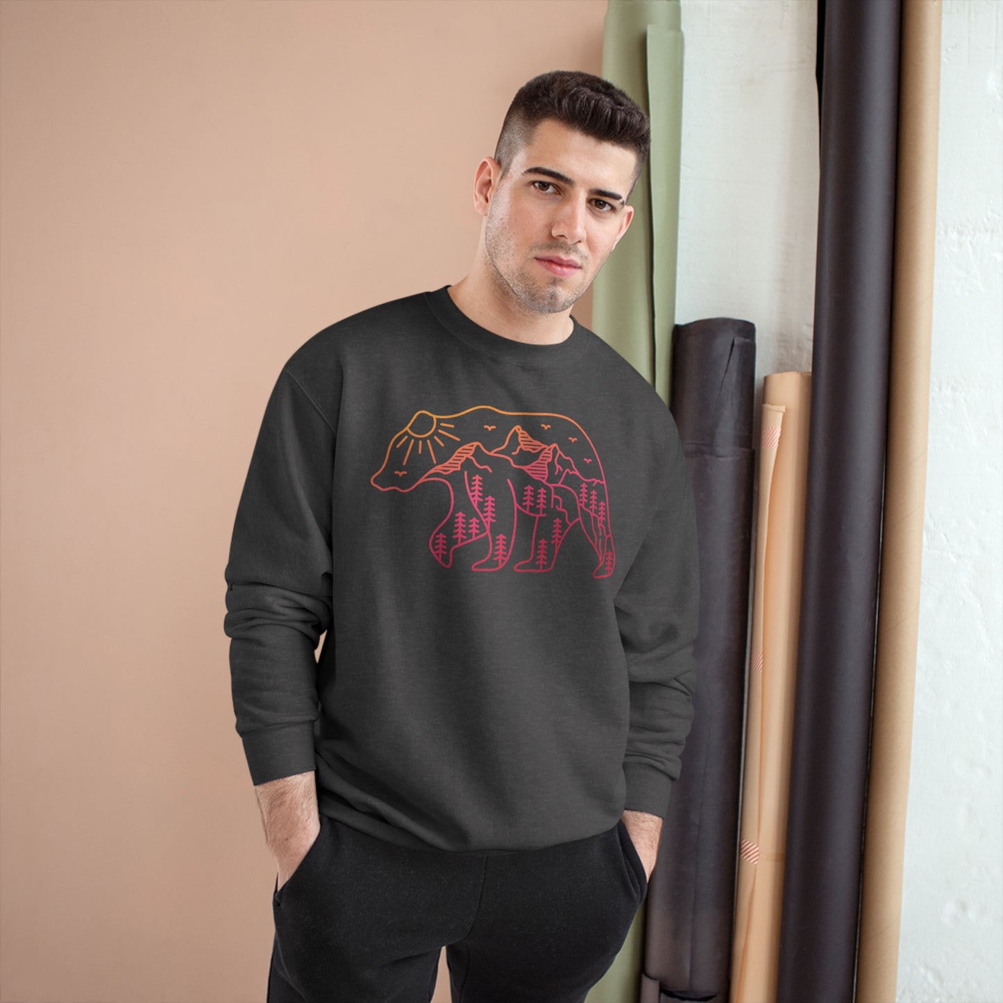 The Adventurous Bear - Champion Sweatshirt