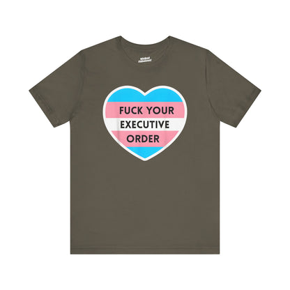 Pro Trans Pride Message Tee - Empowering Self-Expression Tee