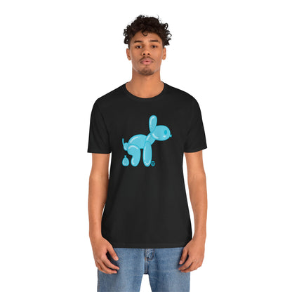 Ballon Animal Dog Poop Funny Tee