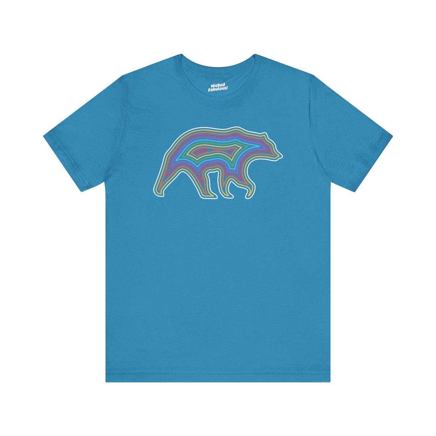 Celebrate Pride with Bold Bear Energy – Rainbow Bear Gay Pride T-Shirt