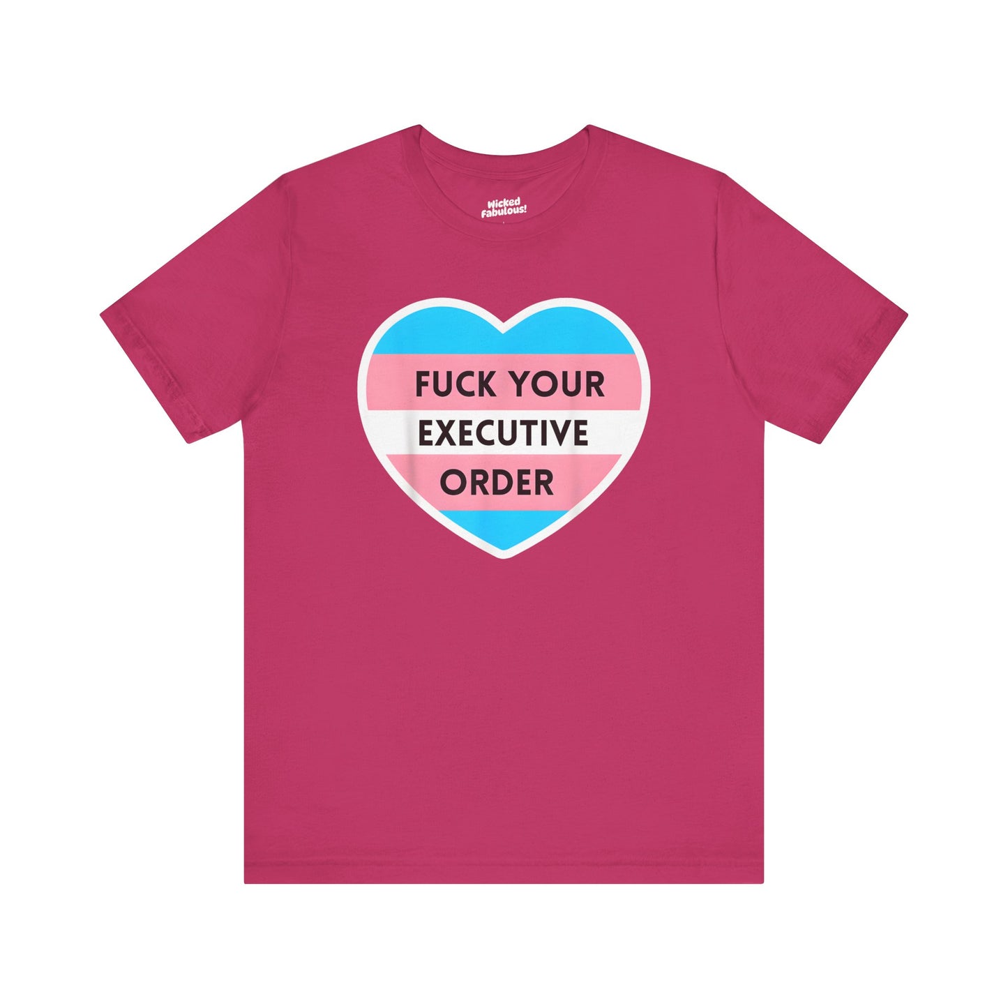 Pro Trans Pride Message Tee - Empowering Self-Expression Tee